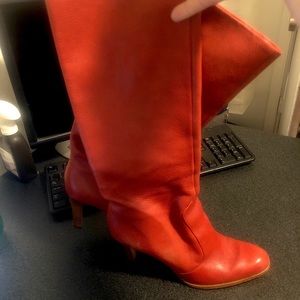 Red boots